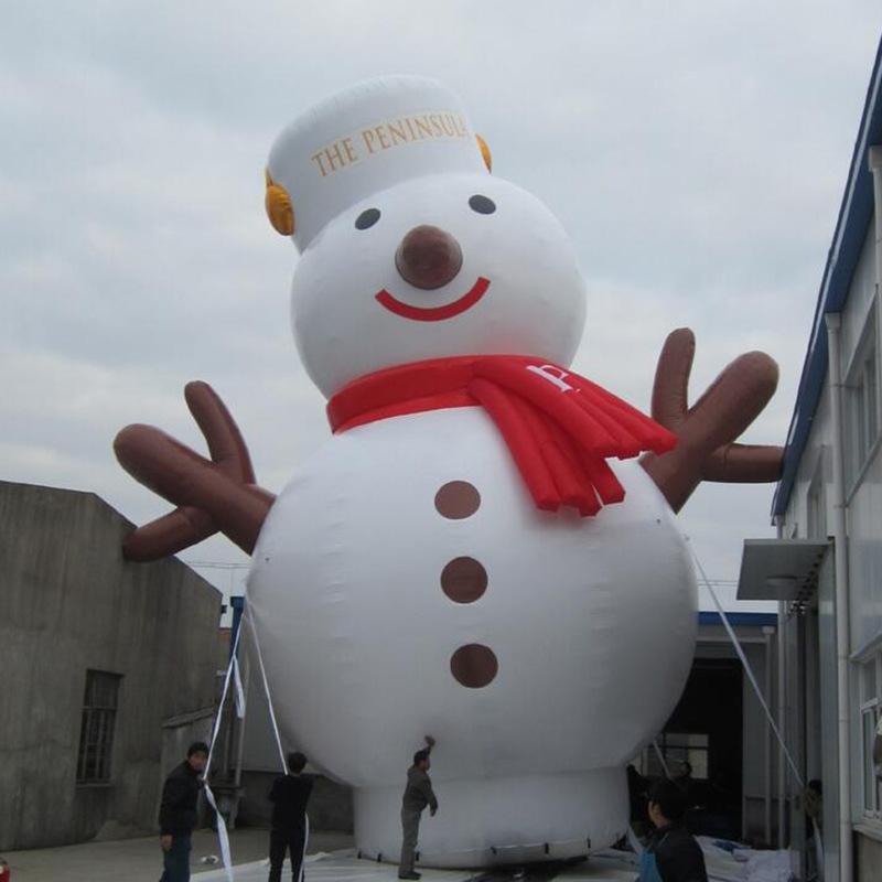 雪人造型气模