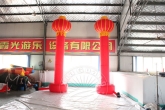 充气拱门广告气模