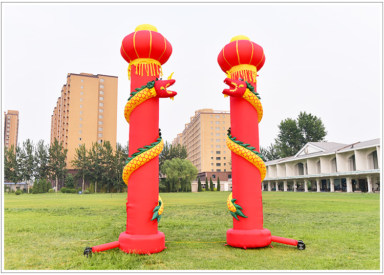 双龙戏珠立柱