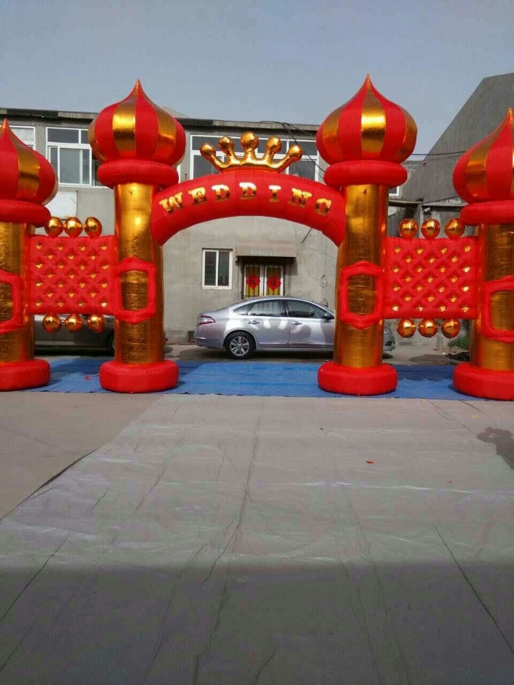城堡连锁立柱